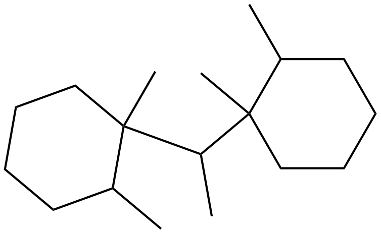 Image of 1,1-bis(dimethylcyclohexyl)ethane