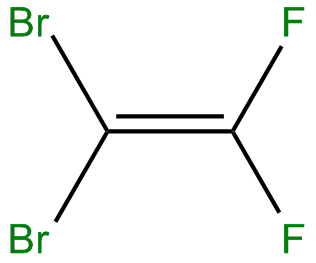 Image of 1,1-dibromo-2,2-difluoroethene