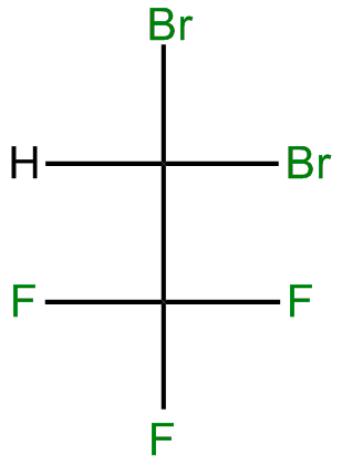 Image of 1,1-dibromo-2,2,2-trifluoroethane