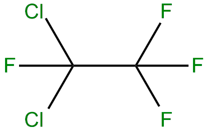 Image of 1,1-dichloro-1,2,2,2-tetrafluoroethane