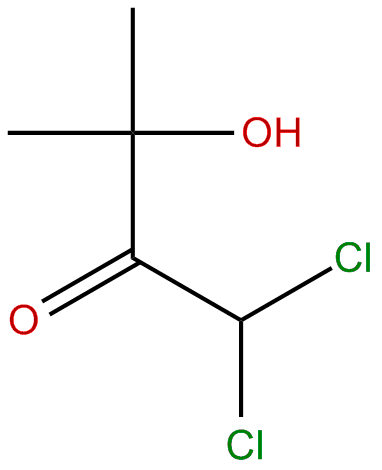 Image of 1,1-dichloro-3-hydroxy-3-methyl-2-butanone