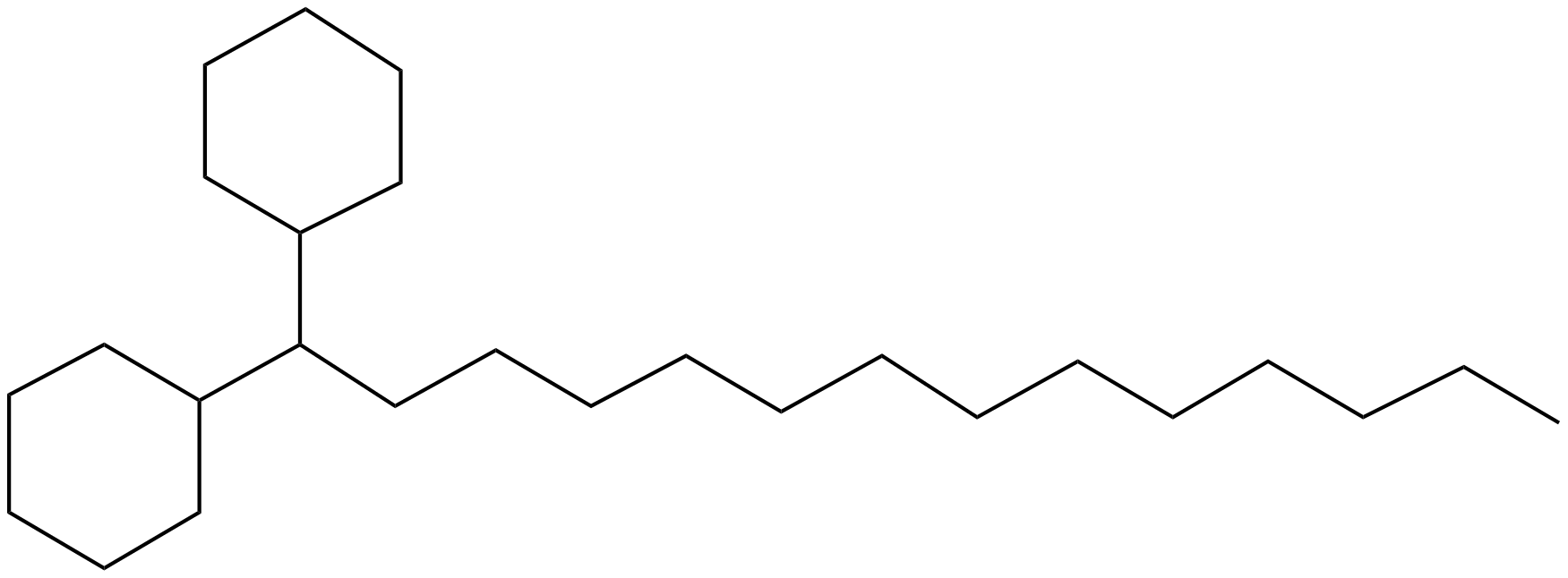 Image of 1,1-dicyclohexyltetradecane