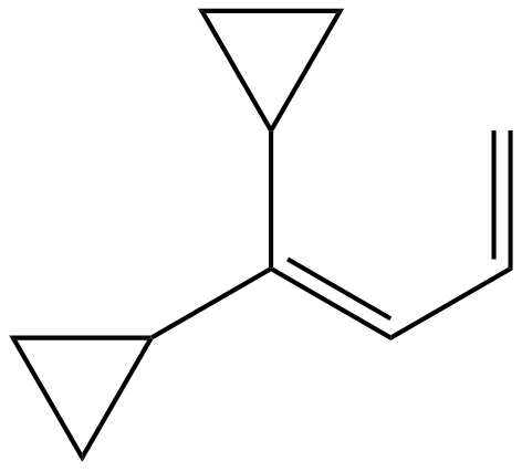 Image of 1,1-dicyclopropyl-1,3-butadiene