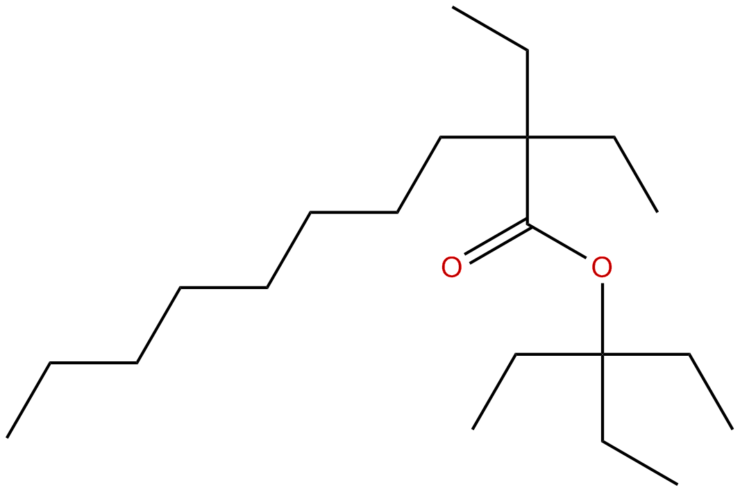 Image of 1,1-diethylpropyl 2,2-diethyldecanoate