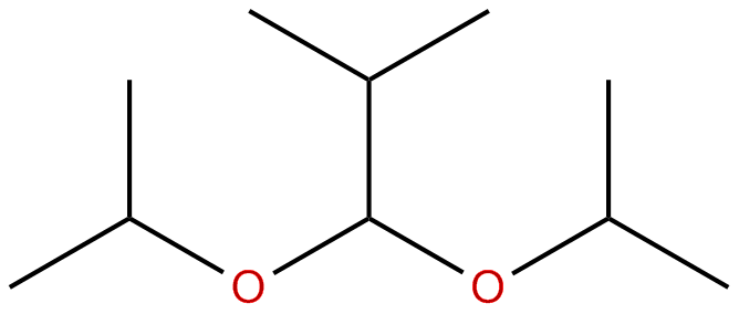 Image of 1,1-diisopropoxy-2-methylpropane