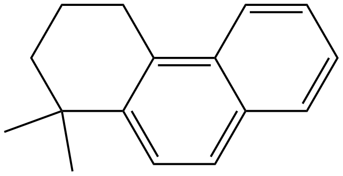 Image of 1,1-dimethyl-1,2,3,4-tetrahydrophenanthrene