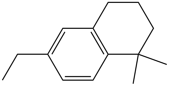 Image of 1,1-dimethyl-6-ethyl-1,2,3,4-tetrahydronaphthalene