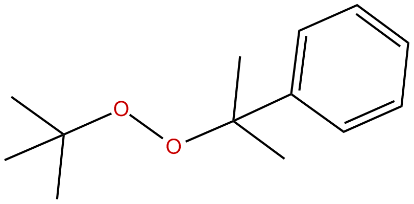 Image of 1,1-dimethylethyl 1-methyl-1-phenylethyl peroxide