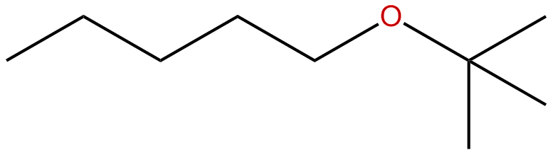 Image of 1,1-dimethylethyl pentyl ether