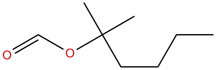 Image of 1,1-dimethylpentyl methanoate