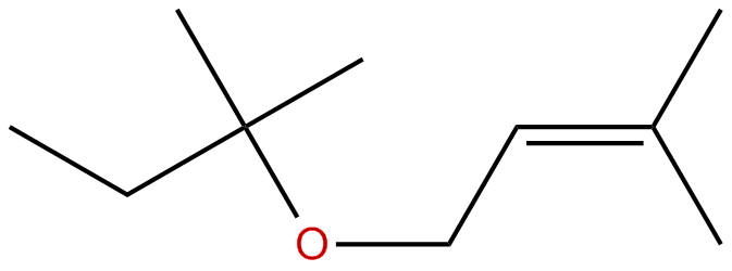 Image of 1,1-dimethylpropyl 3-methyl-2-butenyl ether