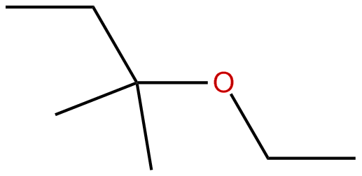 Image of 1,1-dimethylpropyl ethyl ether