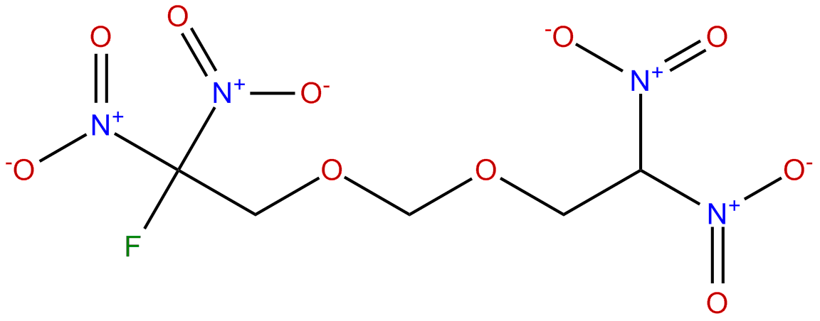 Image of 1,1-dinitro-2-(2,2-dinitro-ethoxy)methoxy-1-fluoro-ethane
