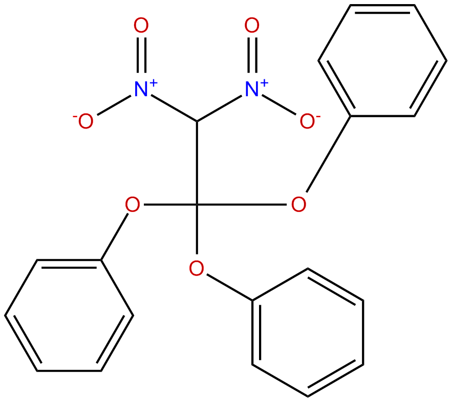 Image of 1,1-dinitro-2,2,2-triphenoxyethane