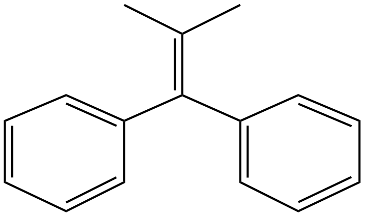 Image of 1,1-diphenyl-2-methylpropene