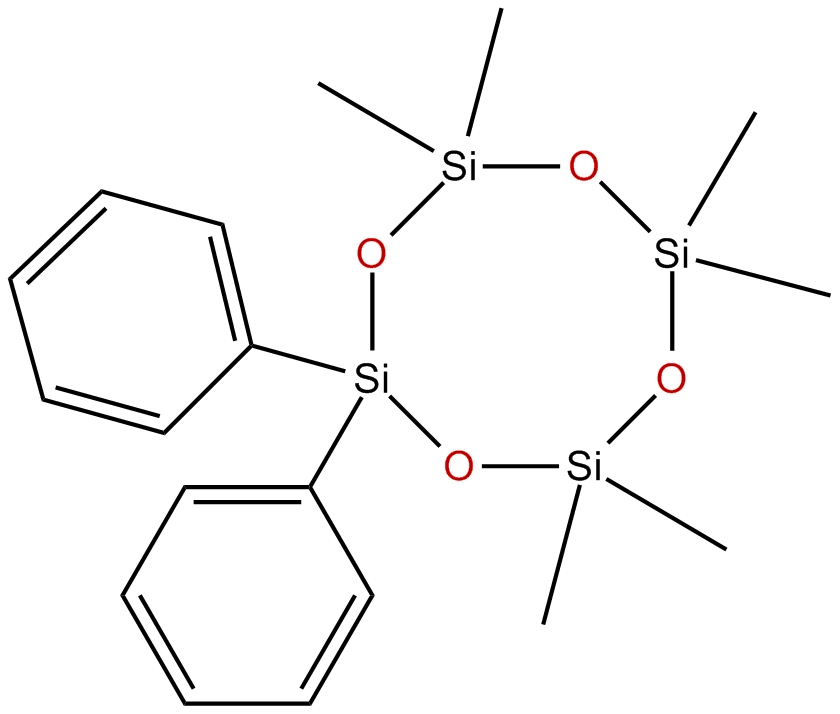 Image of 1,1-diphenylhexamethylcyclotetrasiloxane