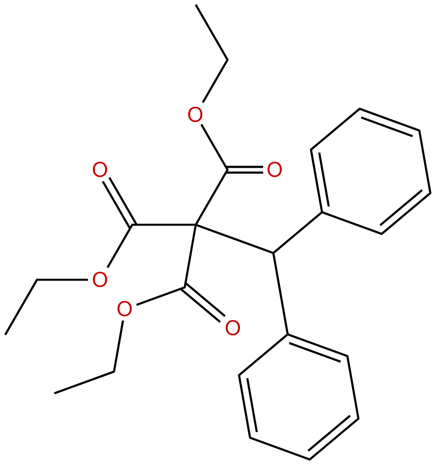 Image of 1,1,1-ethanetricarboxylic acid, 2,2-diphenyl-, triethyl ester