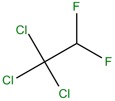 Image of 1,1,1-trichloro-2,2-difluoroethane