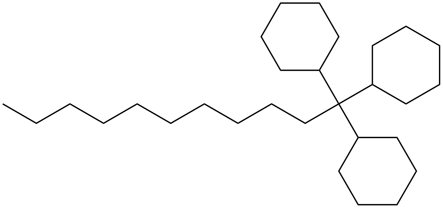 Image of 1,1,1-tricyclohexylundecane