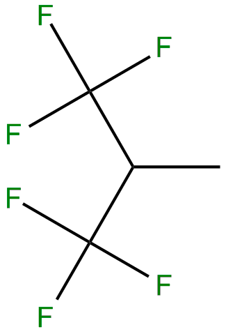 Image of 1,1,1-trifluoro-2-trifluoromethylpropane