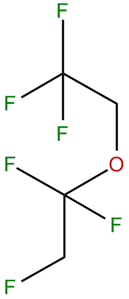 Image of 1,1,1-trifluoro-2-(1,1,2-trifluoroethoxy)ethane