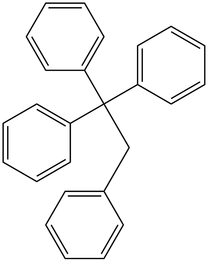 Image of 1,1,1,2-tetraphenylethane