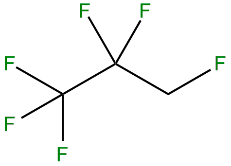 Image of 1,1,1,2,2,3-hexafluoropropane