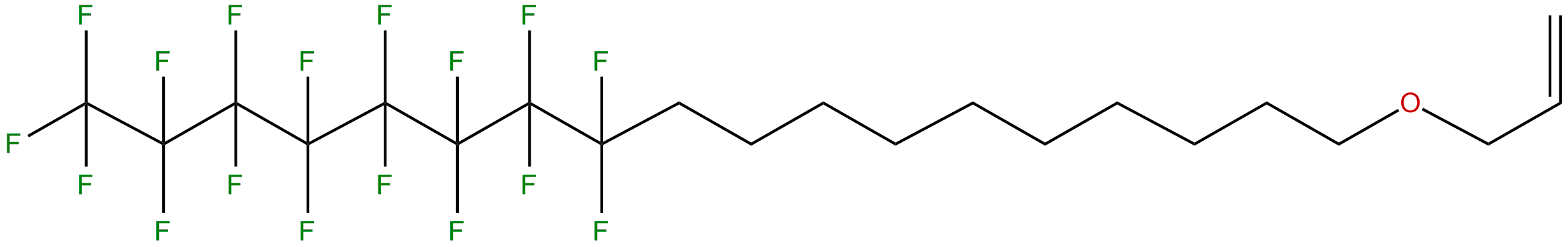 Image of 1,1,1,2,2,3,3,4,4,5,5,6,6,7,7,8,8-heptadecafluoro-18-(2-propenyloxy)octadecane