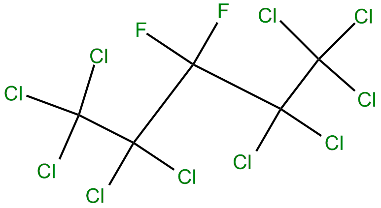 Image of 1,1,1,2,2,4,4,5,5,5-decachloro-3,3-difluoropentane