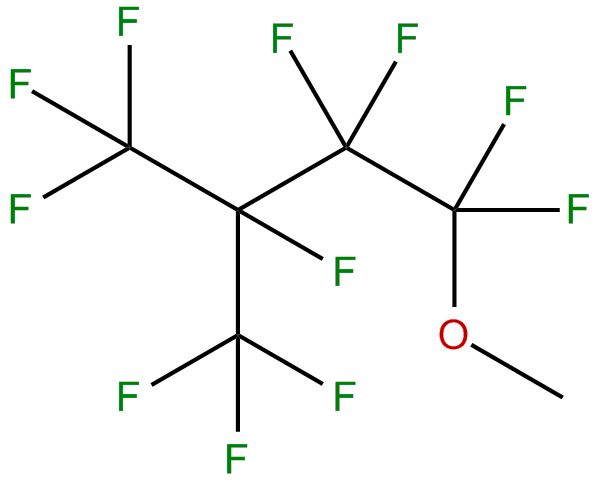 Image of 1,1,1,2,3,3,4,4-octafluoro-4-methoxy-2-trifluoromethylbutane