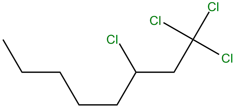 Image of 1,1,1,3-tetrachlorooctane