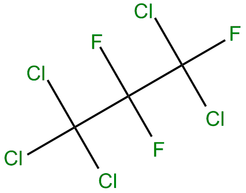 Image of 1,1,1,3,3-pentachloro-2,2,3-trifluoropropane