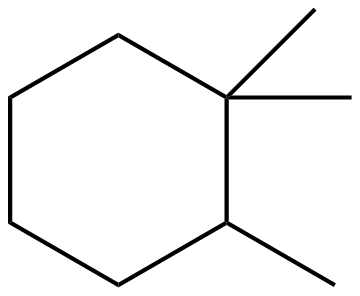 Image of 1,1,2-trimethylcyclohexane
