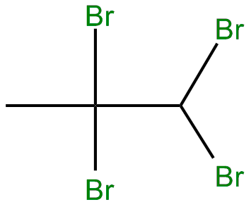 Image of 1,1,2,2-tetrabromopropane