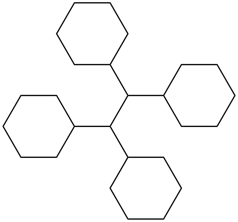 Image of 1,1,2,2-tetracyclohexylethane