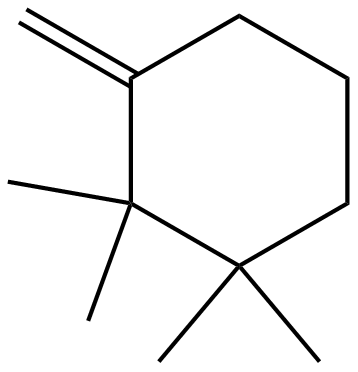 Image of 1,1,2,2-tetramethyl-3-methylenecyclohexane