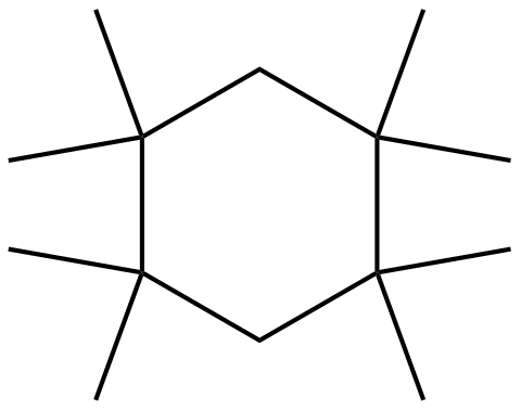 Image of 1,1,2,2,4,4,5,5-octamethylcyclohexane