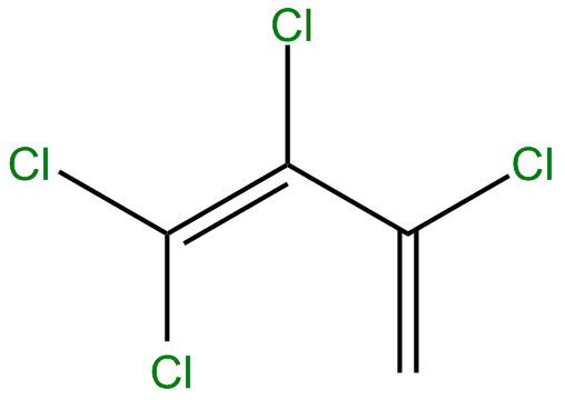 Image of 1,1,2,3-tetrachloro-1,3-butadiene