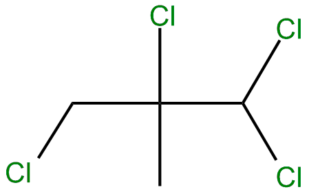 Image of 1,1,2,3-tetrachloro-2-methylpropane