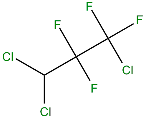 Image of 1,1,3-trichloro-2,2,3,3-tetrafluoropropane