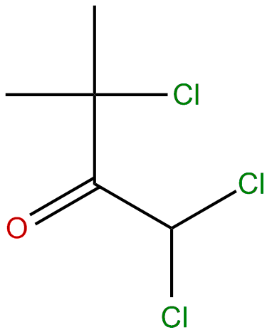 Image of 1,1,3-trichloro-3-methyl-2-butanone