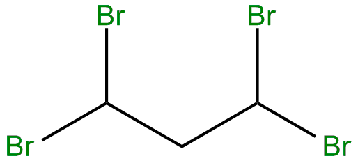 Image of 1,1,3,3-tetrabromopropane