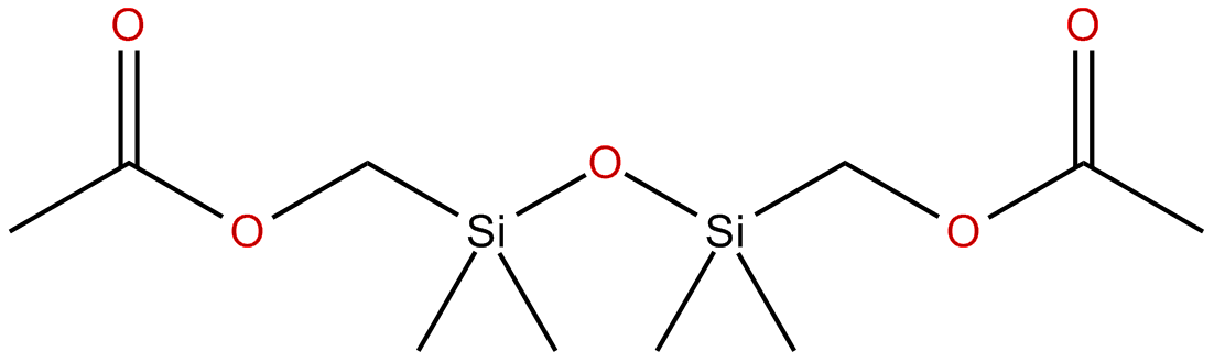 Image of 1,1,3,3-tetramethyl-1,3-di(acetoxymethyl) disiloxane