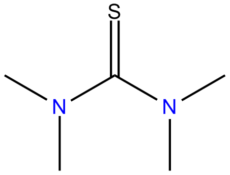 Image of 1,1,3,3-tetramethyl-2-thiourea