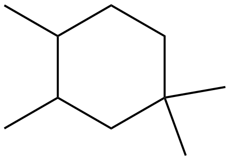 Image of 1,1,3,4-tetramethylcyclohexane