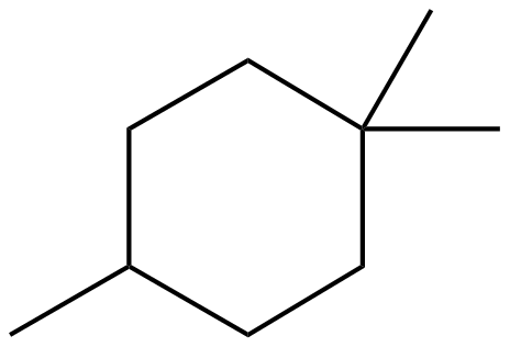 Image of 1,1,4-trimethylcyclohexane