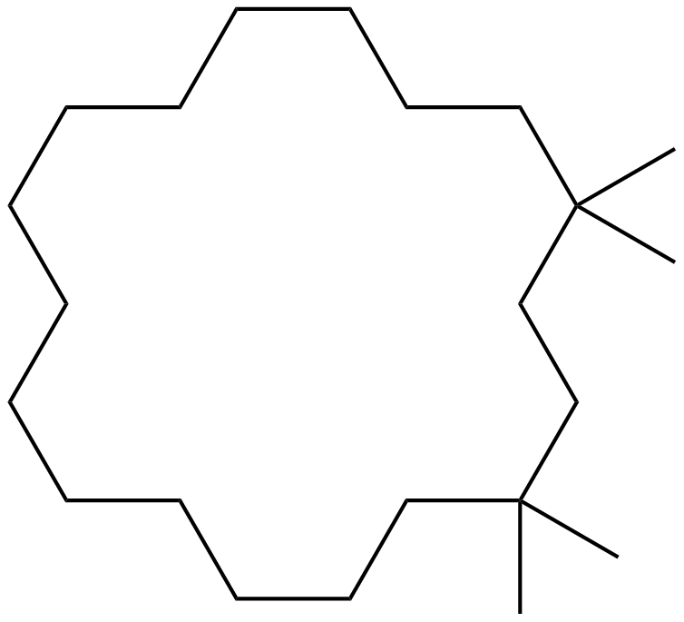 Image of 1,1,4,4-tetramethylcyclooctadecane
