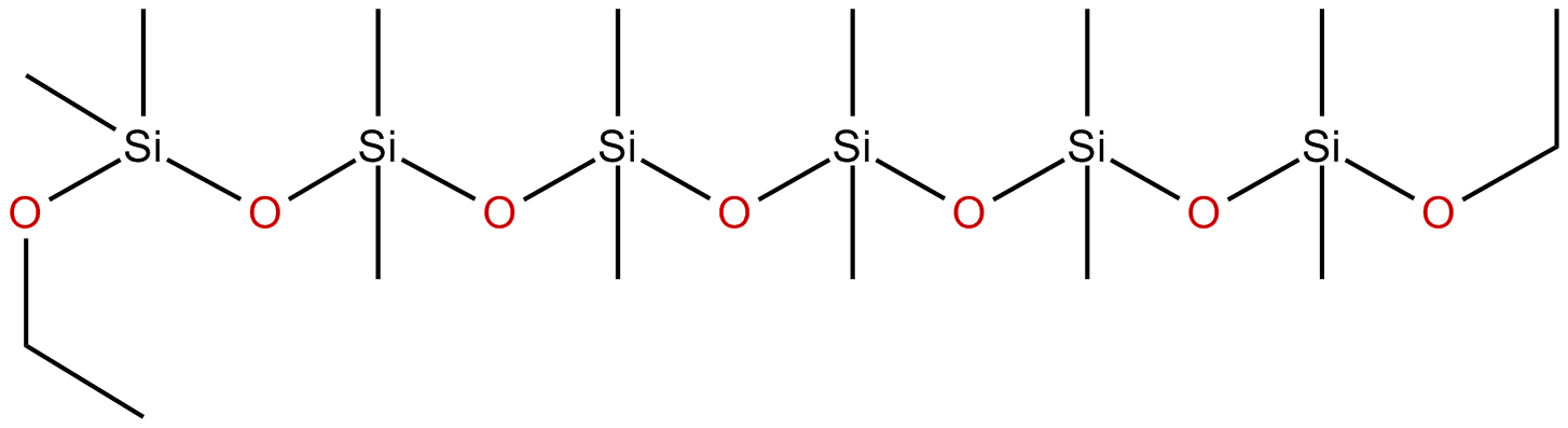 Image of 1,11-diethoxy-1,1,3,3,5,5,7,7,9,9,11,11-dodecamethylhexasiloxane