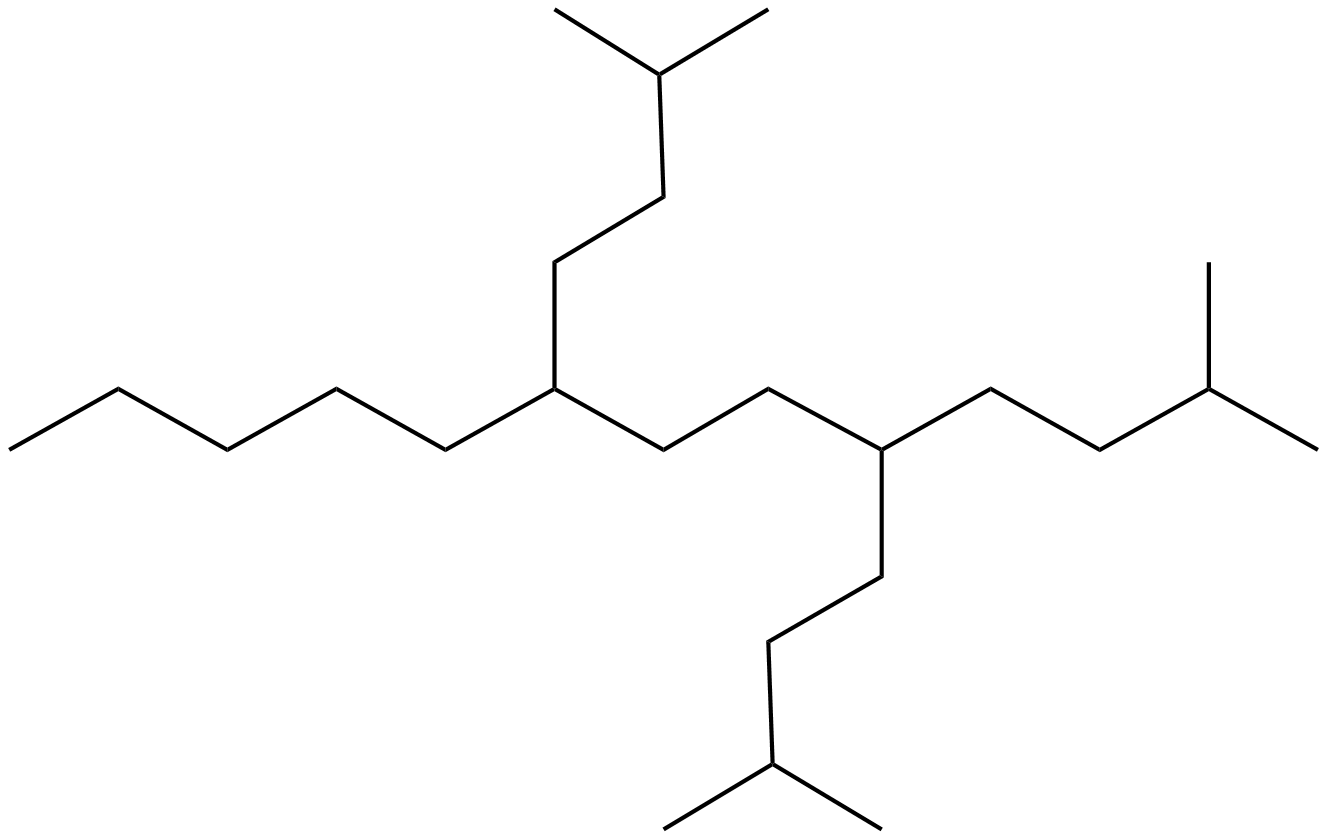 Image of 1,11-dimethyl-5,8-di(3-methylbutyl)dodecane