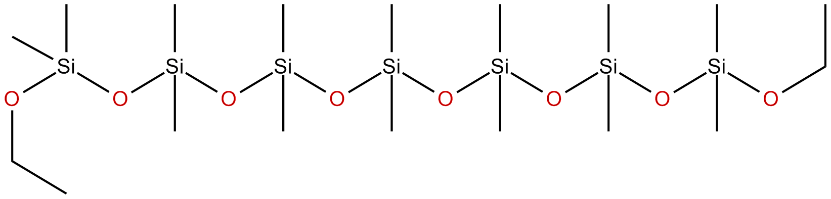 Image of 1,13-diethoxy-1,1,3,3,5,5,7,7,9,9,11,11,13,13-tetradecamethyl-heptasiloxane